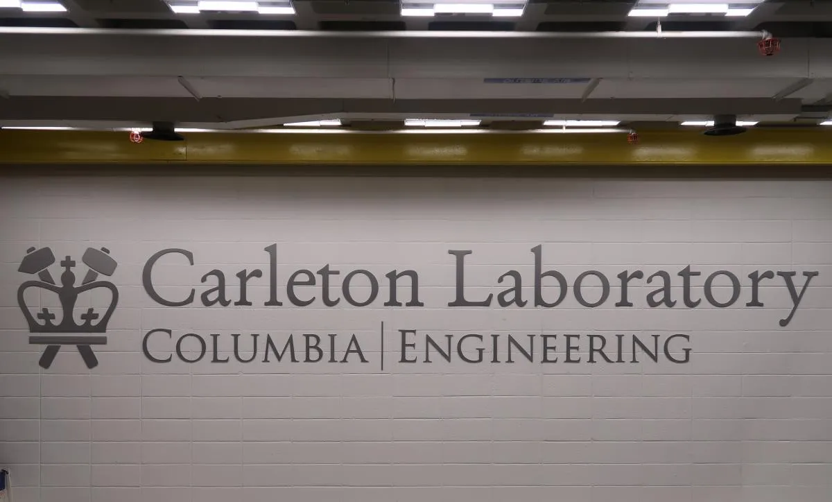 Carleton Lab Hi-Bay Signage