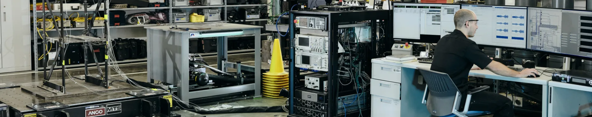 Structural Dynamics & Health Monitoring Test Area