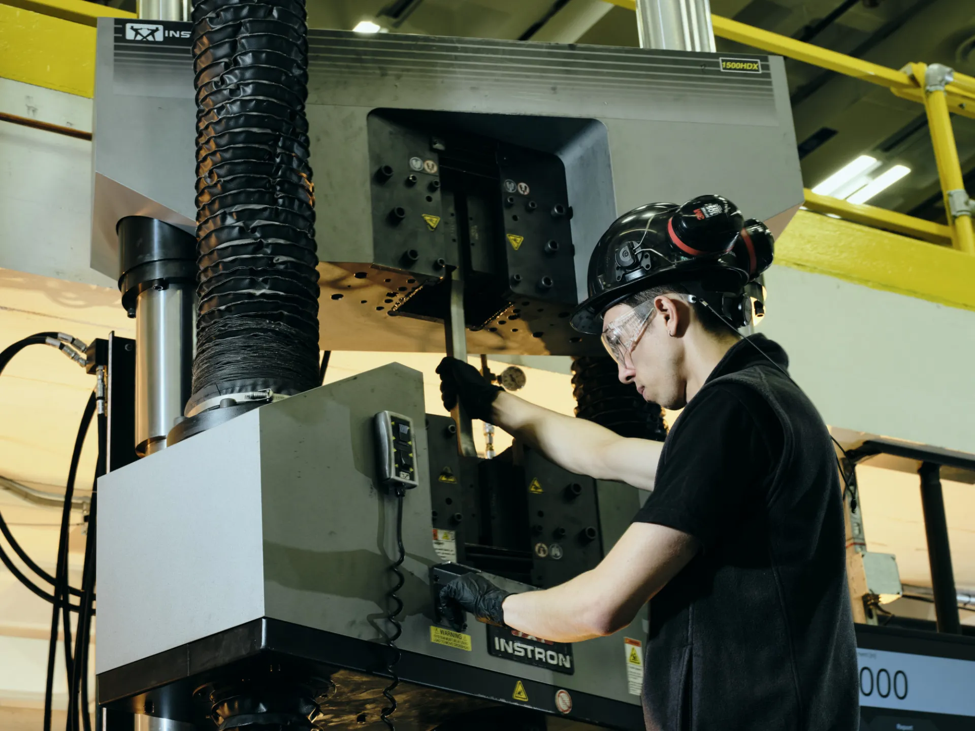 Tensile testing