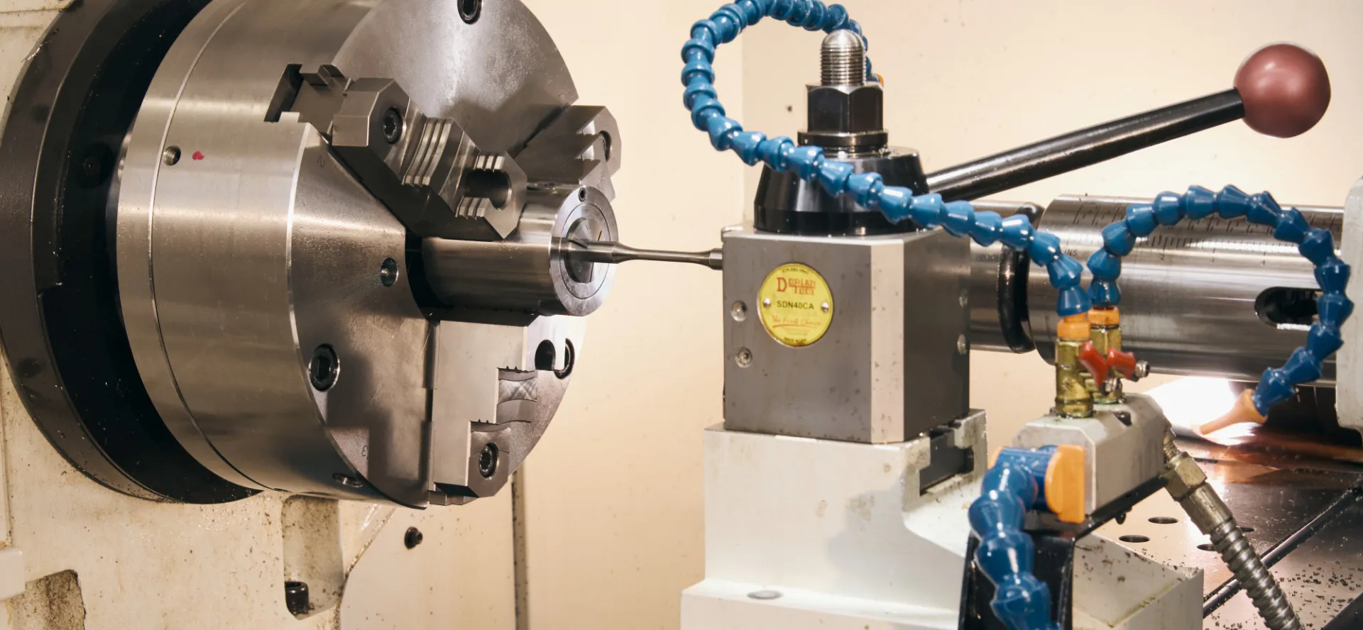 Machining of tensile specimen